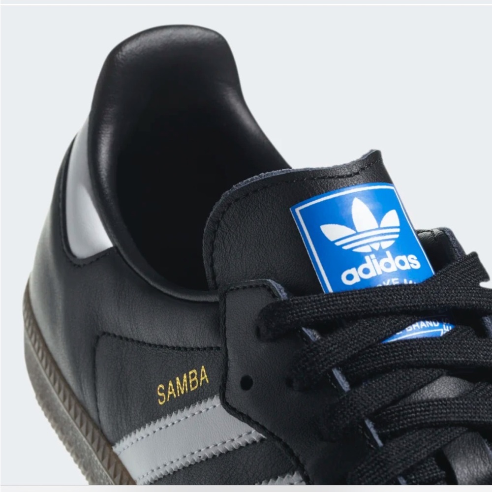 Adidas Samba Originals Shoes Black White G17100 8 - Picture 4 of 8